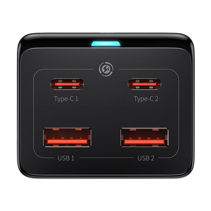 Przedłużacz Baseus PowerCombo US, 1 x Gniazdo, Czarny PSZM000201