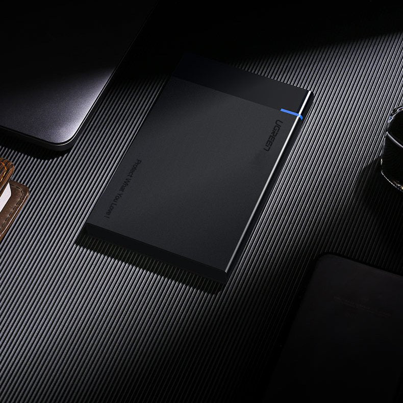 Rack UGREEN US221 dla HDD / SSD SATA 2.5 cala, USB 3.2, Czarny