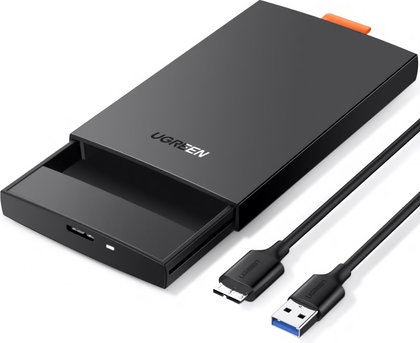 Stojak UGREEN CM237 dla HDD / SSD SATA 2.5 cala, USB 3.0, Czarny