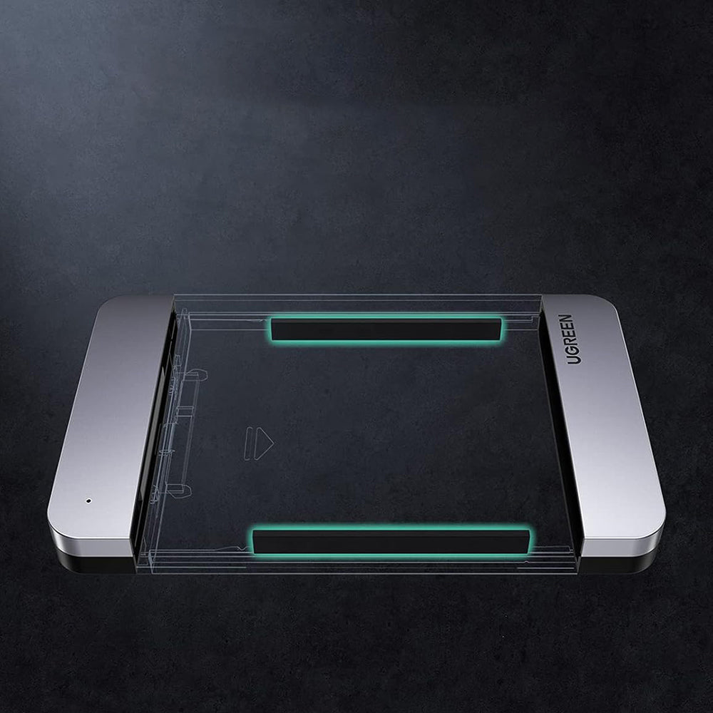 Rack UGREEN CM300 (70499) dla HDD / SSD SATA 2.5 cala, USB-C, Szary