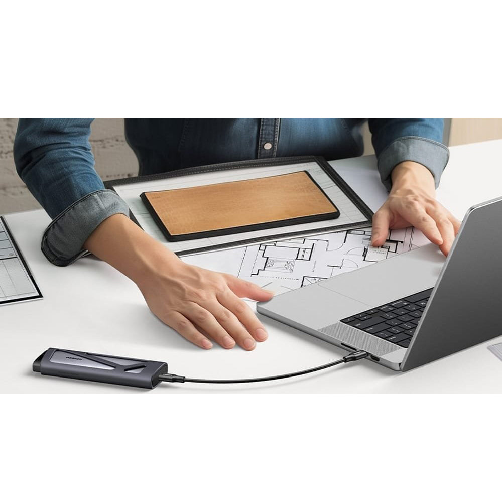 Rack UGREEN CM767 (15813) dla SSD M.2 NVMe / NGFF, Szary