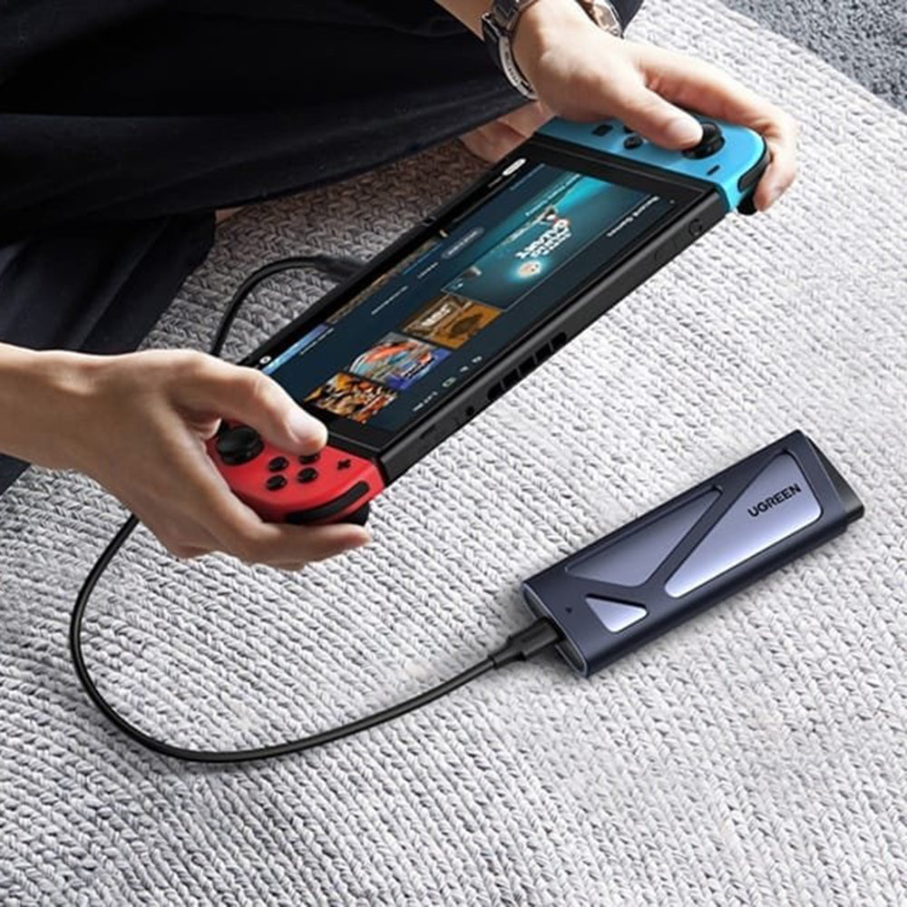 Rack UGREEN CM767 (15813) dla SSD M.2 NVMe / NGFF, Szary