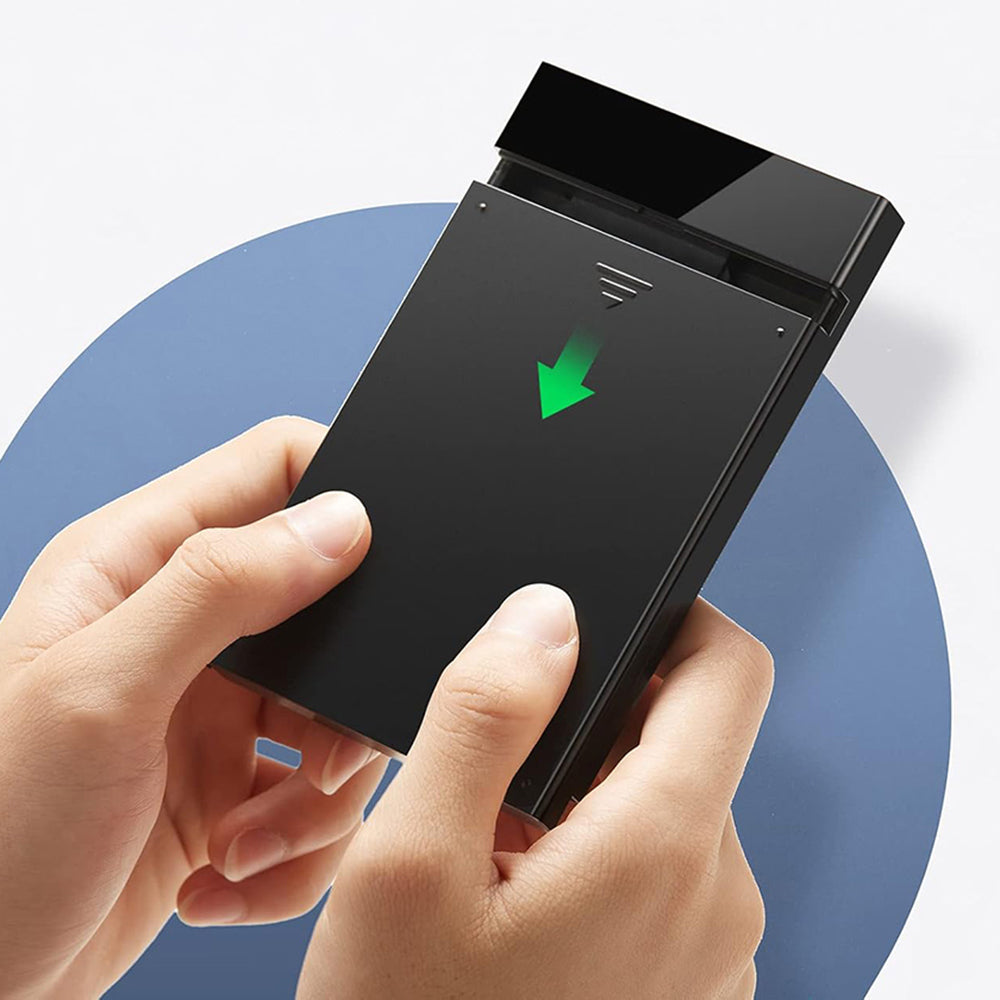 Rack UGREEN US221 (50743) dla HDD / SSD SATA 2.5 cala, USB-C, Czarny