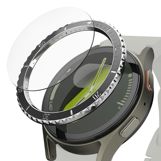 Ramka Ochronna Ringke Premium Styling dla Samsung Galaxy Watch7 44mm, Model 4, Czarna