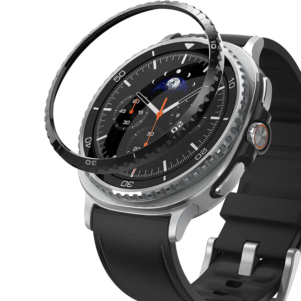 Ramka Ochronna Ringke Inner Styling dla Samsung Galaxy Watch8 Classic, Czarna