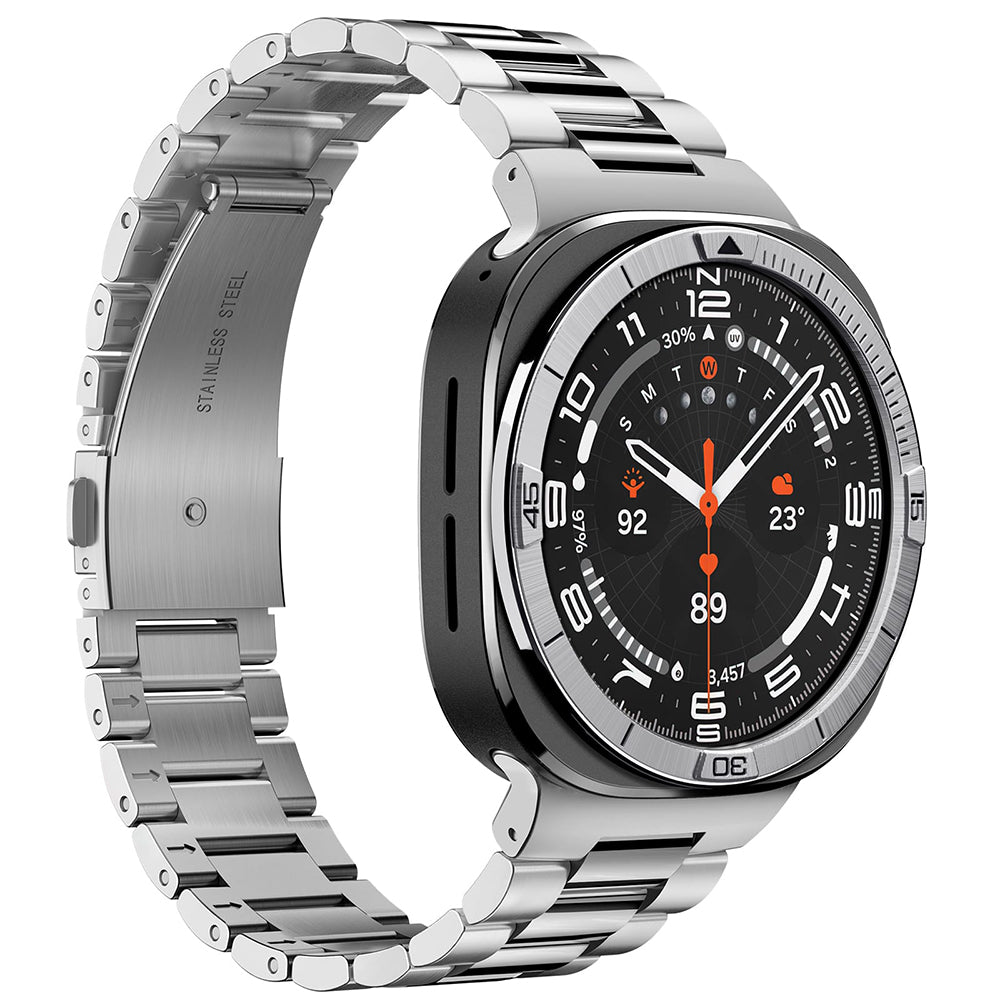 Ramka ochronna Spigen Tune Pilot do Samsung Galaxy Watch Ultra2, srebrna ACS11616