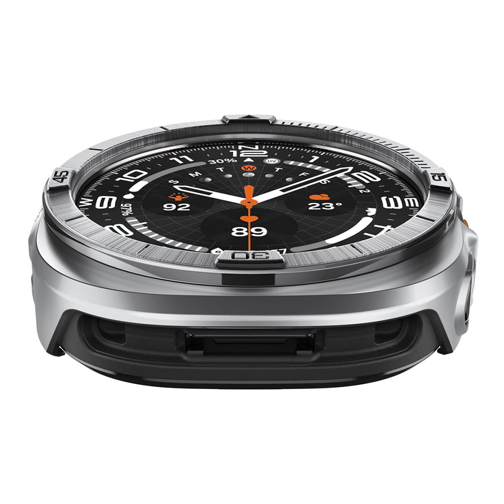 Ramka ochronna Spigen Tune Pro Pilot do Samsung Galaxy Watch Ultra2, srebrna ACS11618