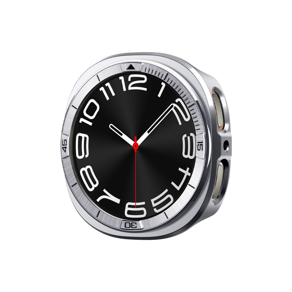Ramka Ochronna Spigen Tune Pro Pilot dla Samsung Galaxy Watch8 44mm, Srebrna
