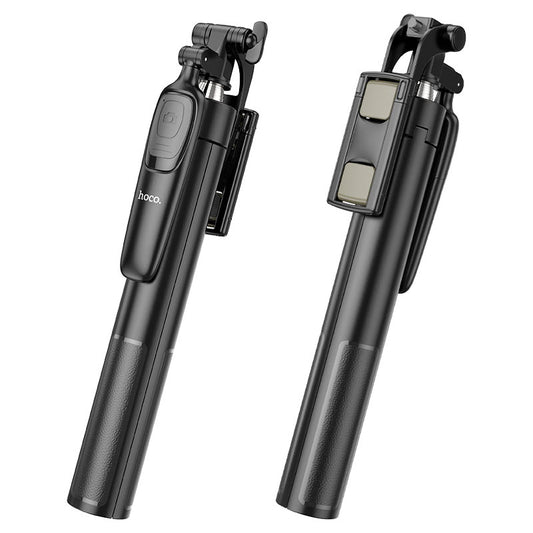 Selfie Stick Bluetooth HOCO K19 Soul Live Broadcast, uniwersalny, czarny