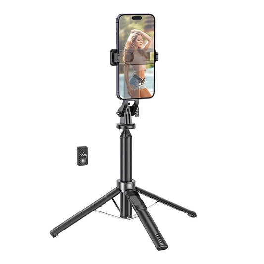 Kijek do selfie HOCO K21 Bluetooth, uniwersalny, czarny