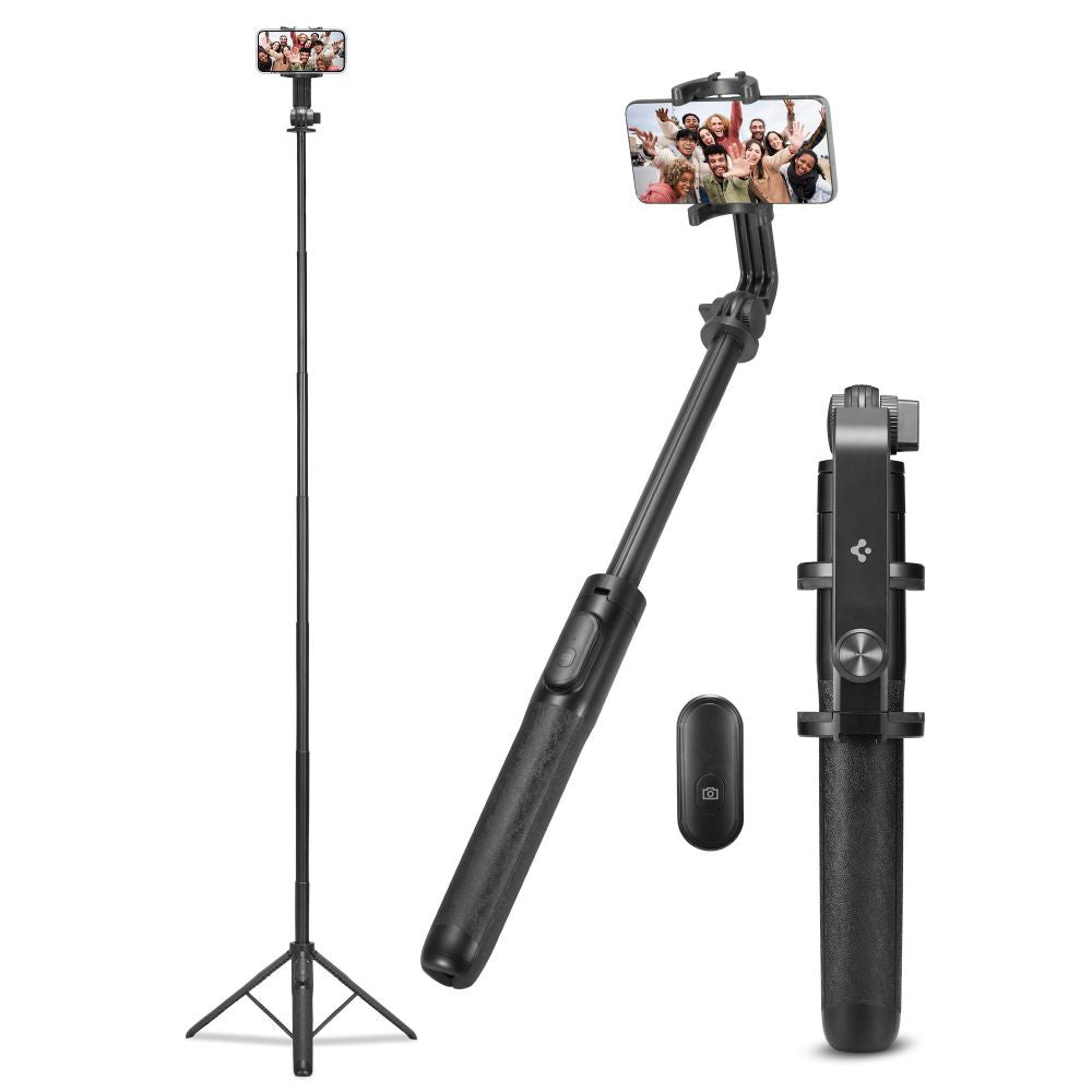 Selfie Stick Bluetooth Spigen S560W, Uniwersalny, Czarny
