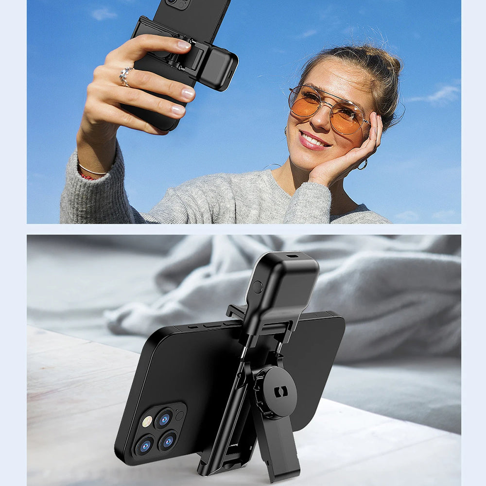 Selfie Stick Bluetooth Techsuit C01s, Uniwersalny, Czarny