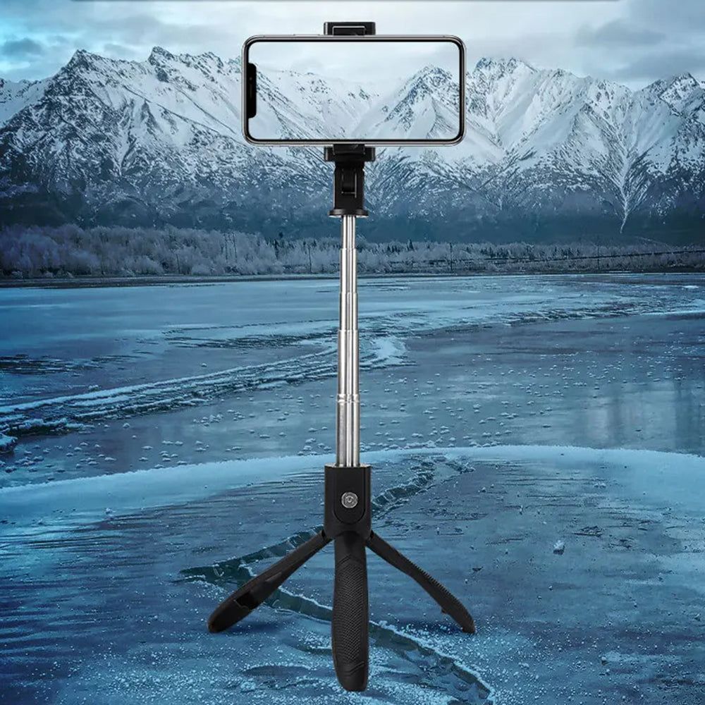 Selfie Stick Bluetooth Techsuit K06, Universal, Black