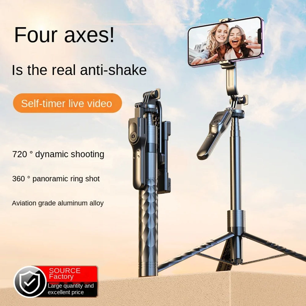 Selfie Stick Bluetooth Techsuit K28, Uniwersalny, Czarny