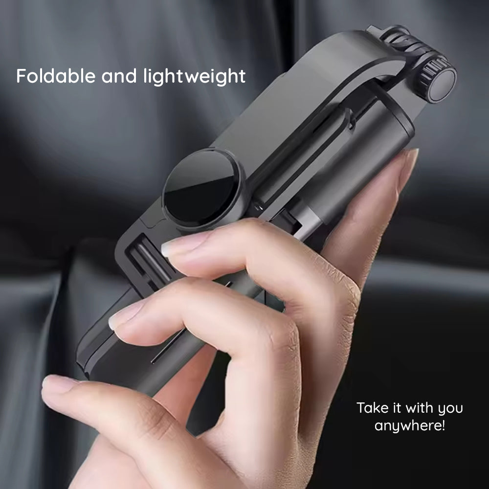 Selfie Stick Bluetooth Techsuit L10, Uniwersalny, Czarny