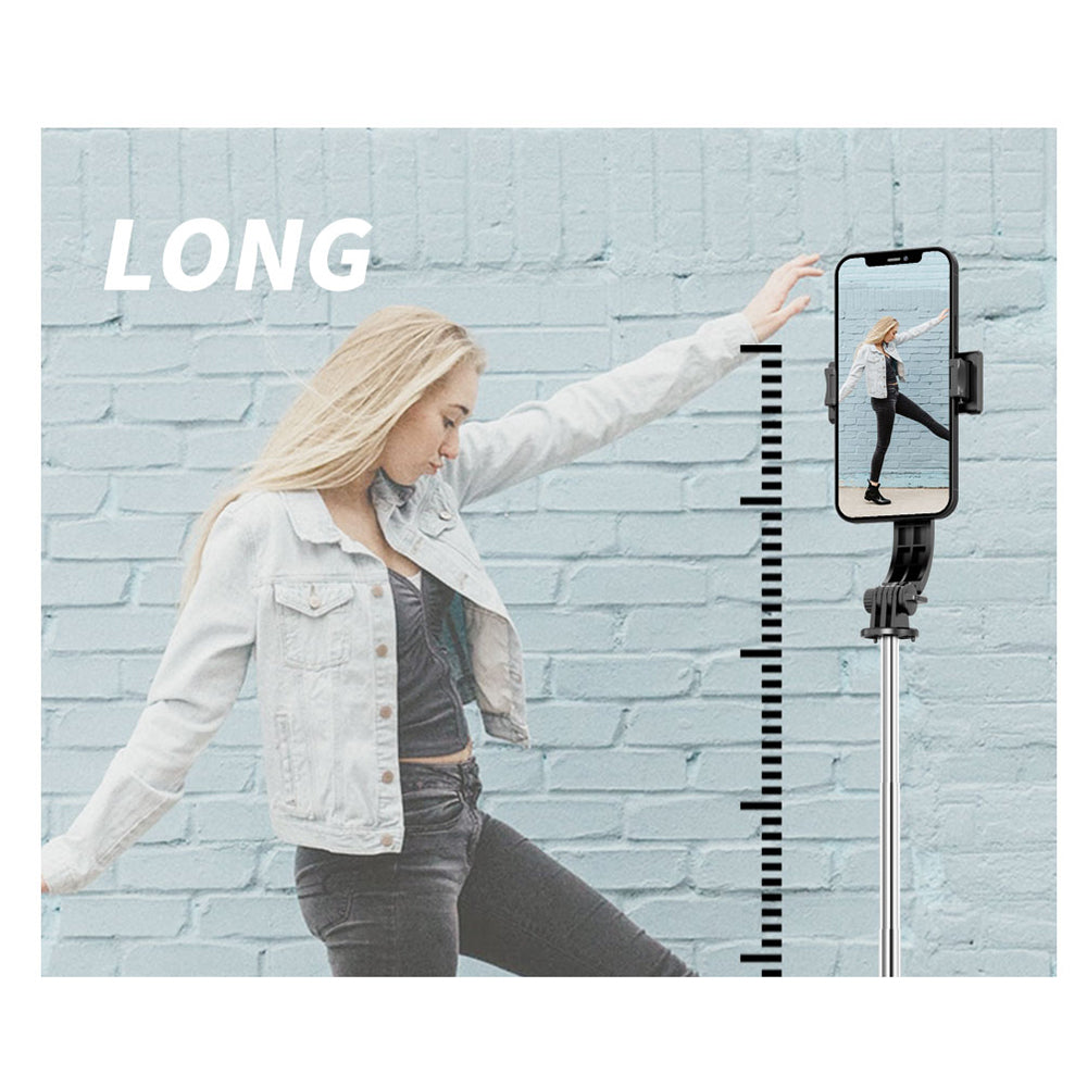 Selfie Stick Bluetooth Techsuit L13, Uniwersalny, Czarny