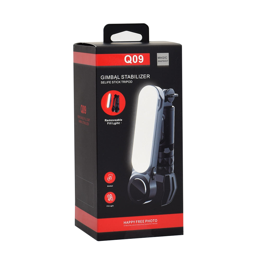 Selfie Stick Bluetooth Techsuit Q09, Uniwersalny, Czarny