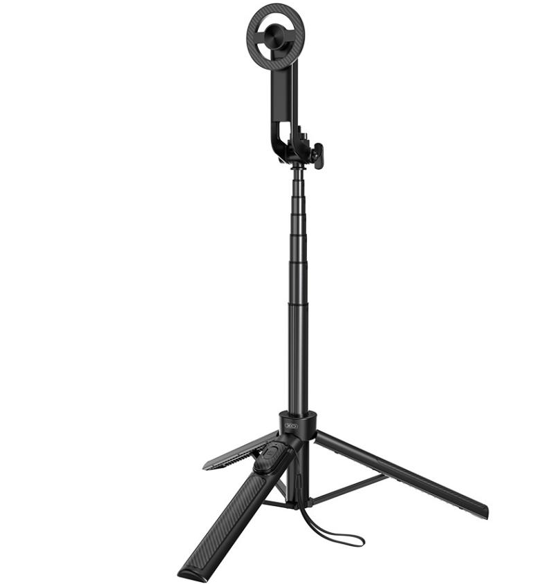 Selfie Stick Bluetooth XO Design SS30, Uniwersalny, Czarny