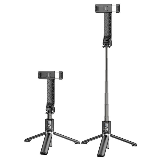 Kijek do selfie HOCO K20 Bluetooth, uniwersalny, czarny