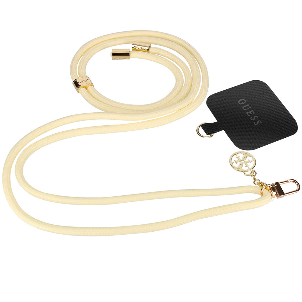 Sznurek Telefon Guess Crossbody, Uniwersalny, Beżowy