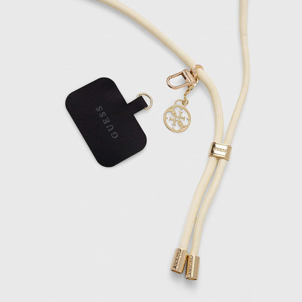 Sznurek do Telefonu Guess CBDY 4G Charm, Różowy