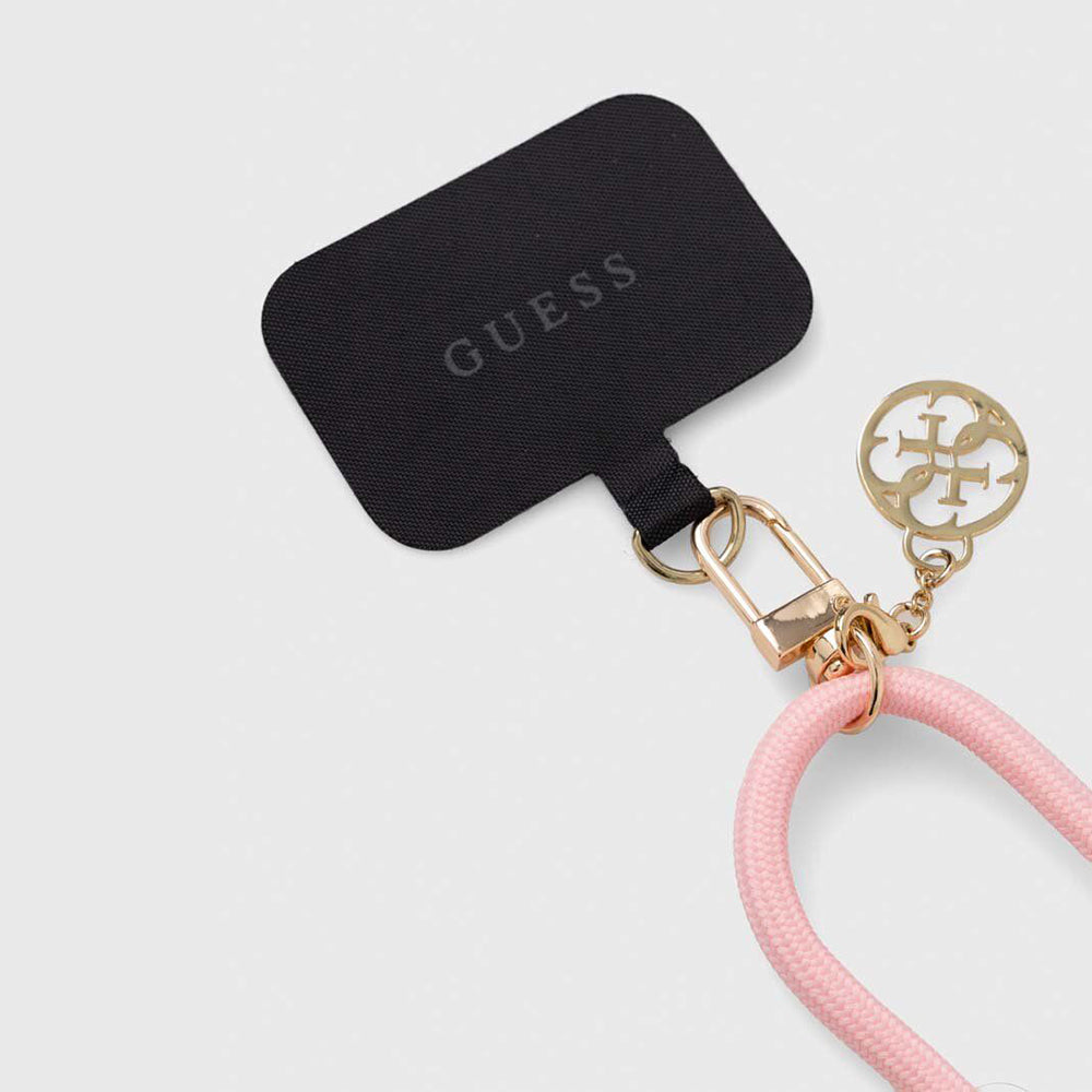 Sznurek do Telefonu Guess CBDY 4G Charm, Różowy