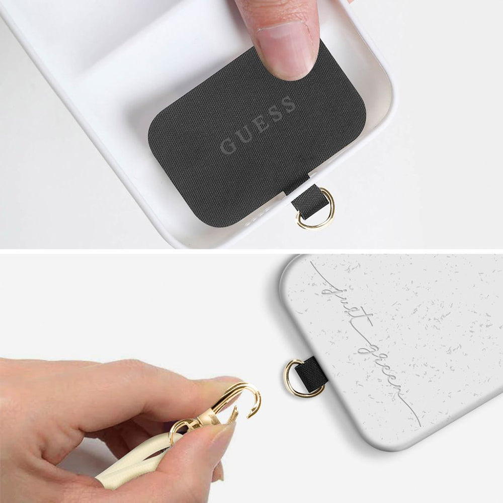 Sznurek do Telefonu Guess CBDY 4G Charm, Różowy
