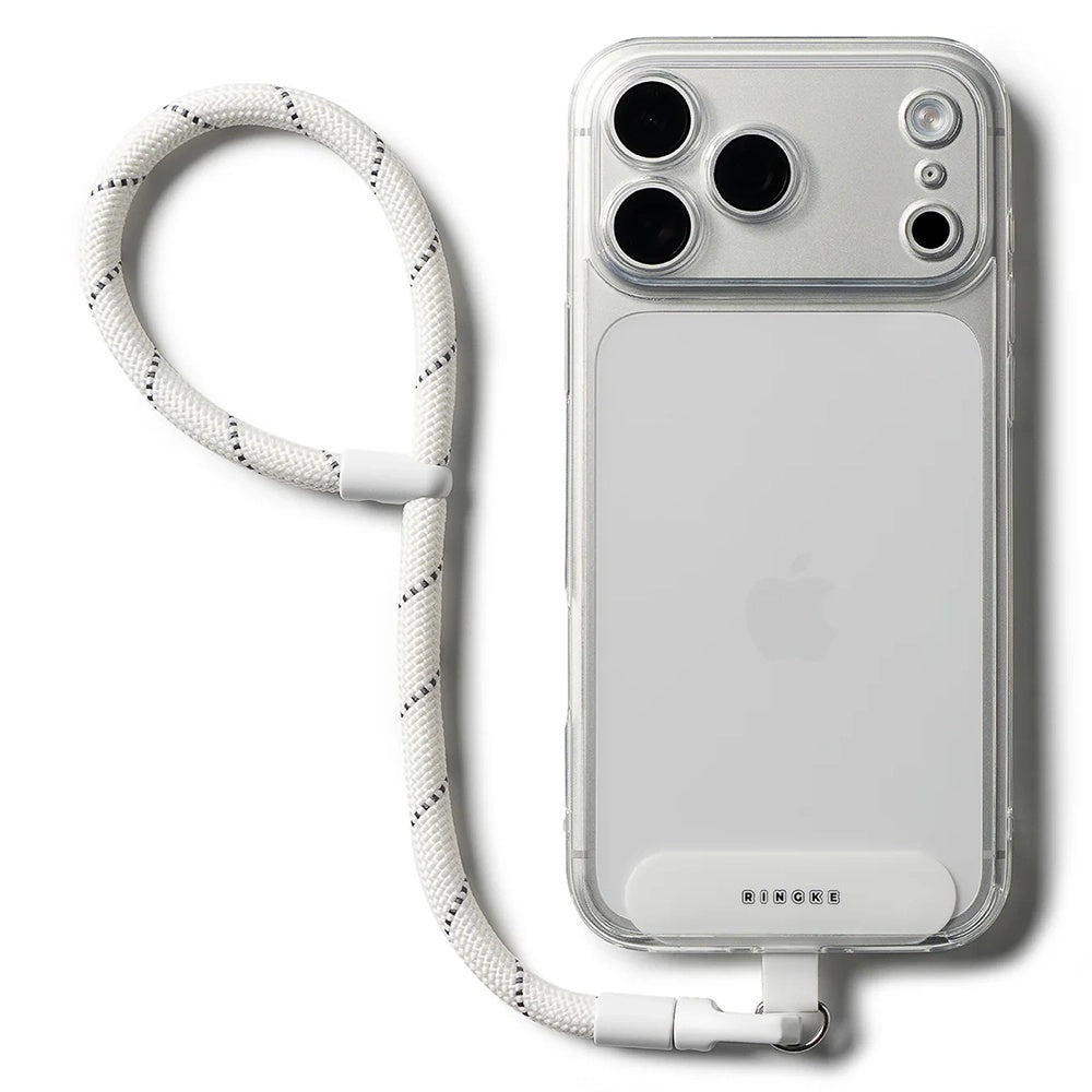 Sznurek do telefonu Ringke Link Flow P-Type, Biały