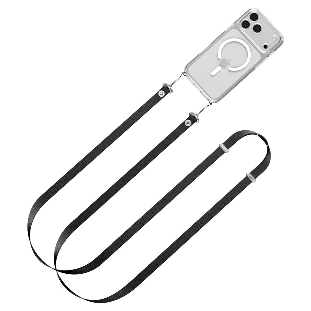 Sznurek do telefonu Spigen DA30L, Czarny AFA10614
