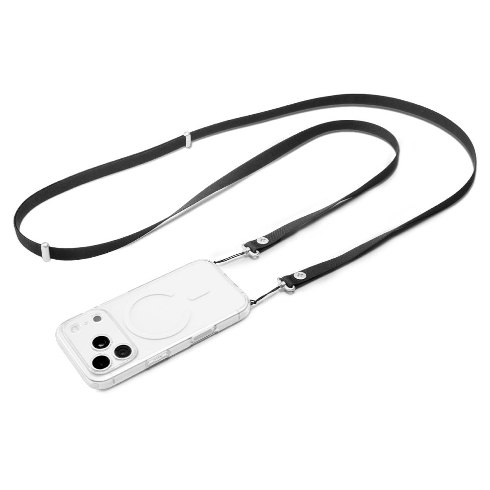 Sznurek do telefonu Spigen DA30L, Czarny AFA10614