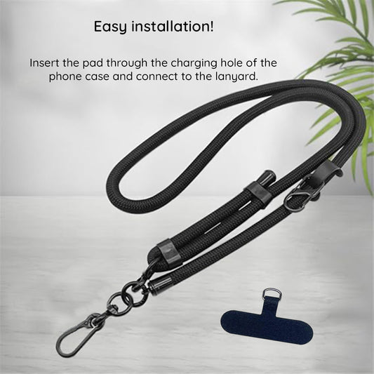 Techsuit RCS1-18 Phone Lanyard, Gray