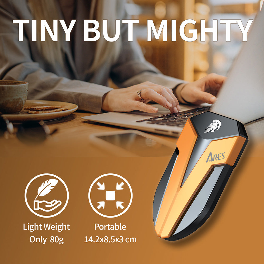 Solid State Drive (External SSD) Dato Ares Amber Shield, 4TB, Black ARSASE-4TB
