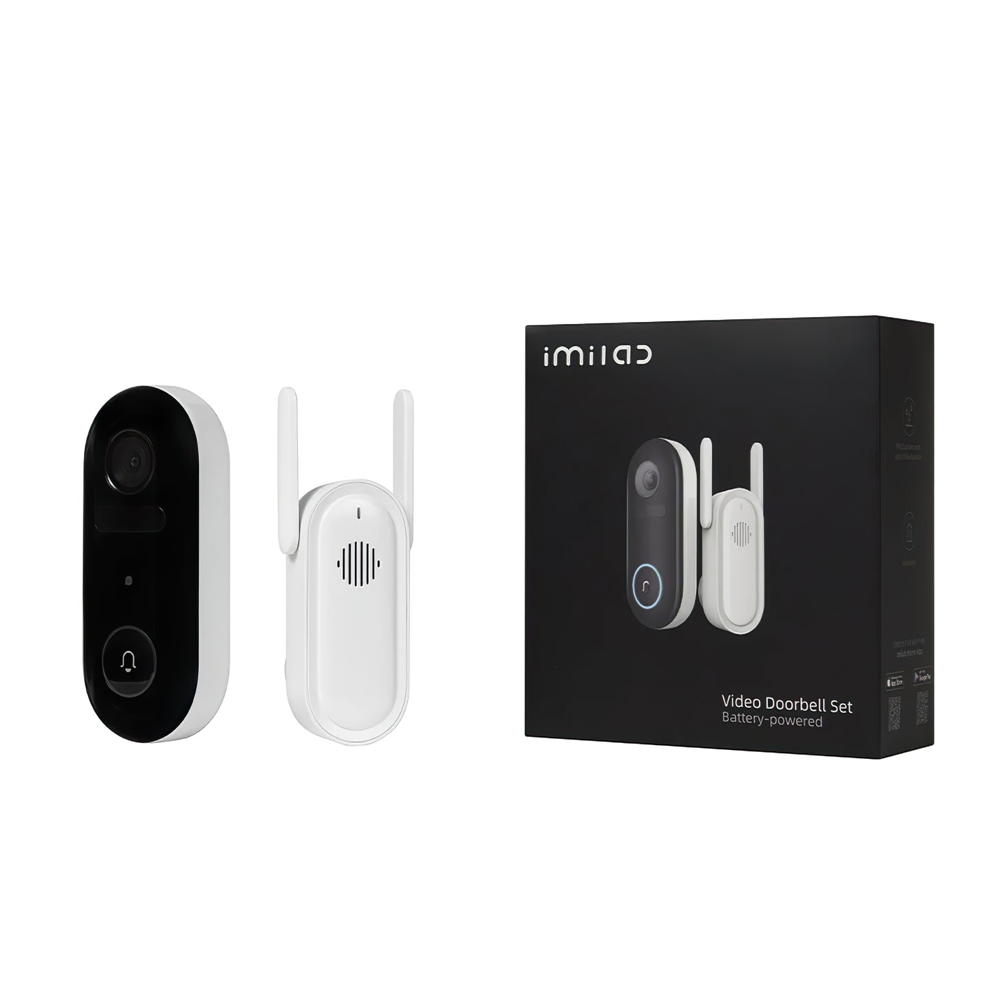 Dzwonek iMILAB, Wi-Fi, 2.5K CMSXJ33A + CMSXJ33B