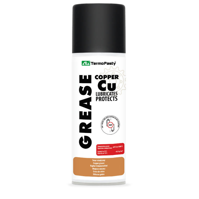 Spray Techniczny Smarujący AG Termopasty Copper, 400ml ART.AGT-176