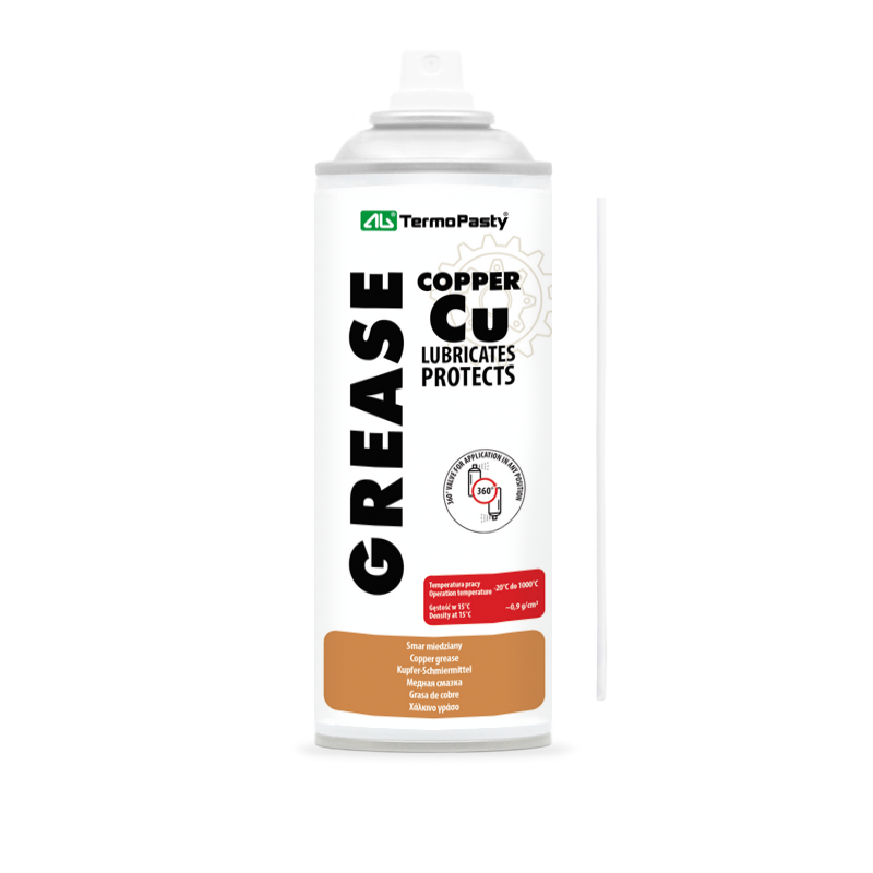 Spray Techniczny Smarujący AG Termopasty Copper, 400ml ART.AGT-176