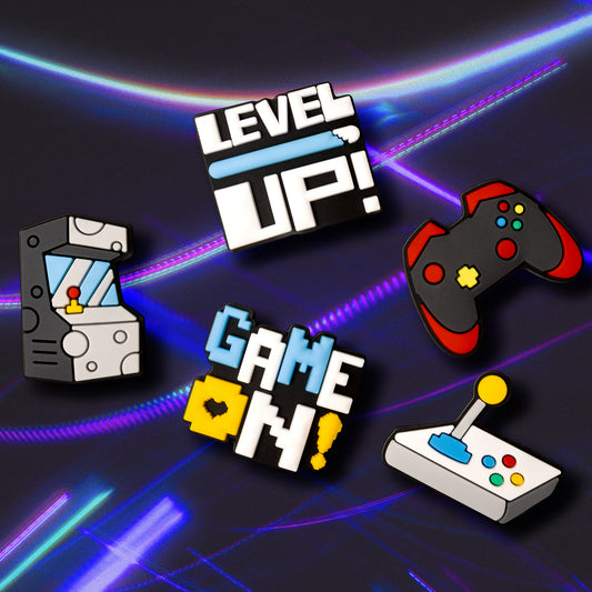 Naklejka 3D OEM GameOn na etui na telefon / tablet, zestaw 5 sztuk, wielokolorowa
