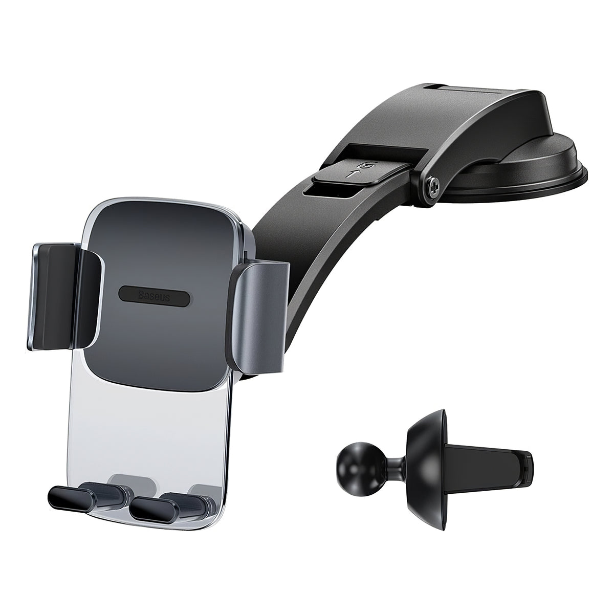 Uchwyt samochodowy Baseus Gravity Grip, 4,7 cala - 6,7 cala, czarny SUYK000001