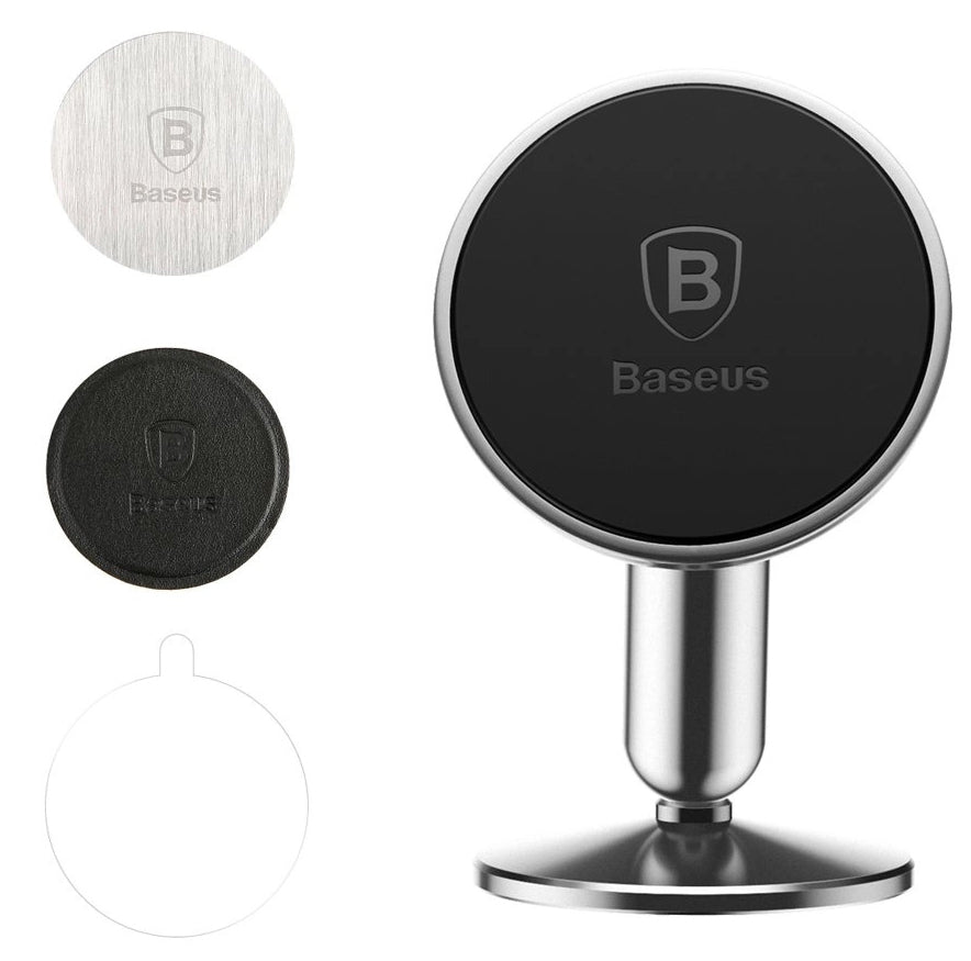 Uchwyt Samochodowy Magnetyczny Baseus, Uniwersalny, Czarny SUYZD-01
