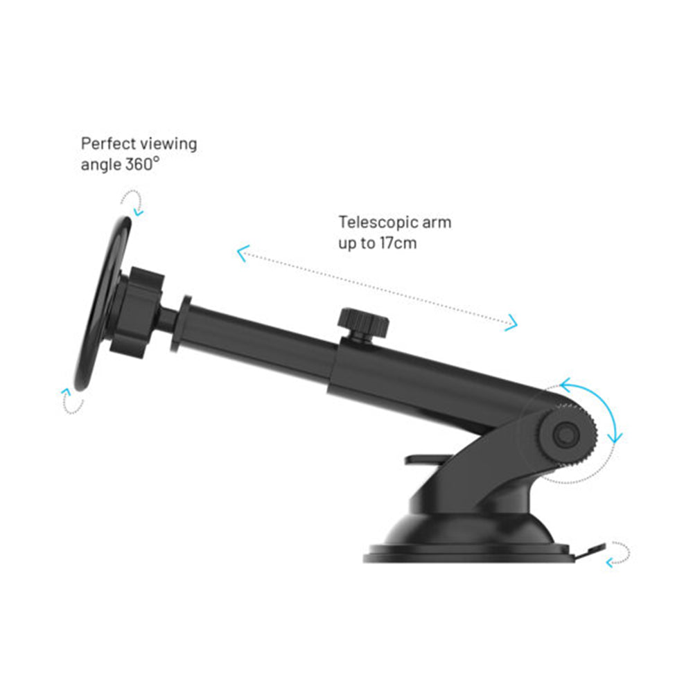 Uchwyt Samochodowy Magnetyczny Fixed MagMount XL, Uniwersalny, Czarny