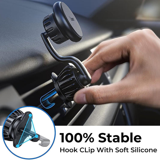 Uchwyt Samochodowy Magnetyczny Lisen, Uniwersalny, Czarny YL0222060002