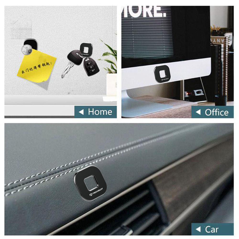 Uchwyt Samochodowy Magnetyczny Techsuit HOLD210, Uniwersalny, Czarny