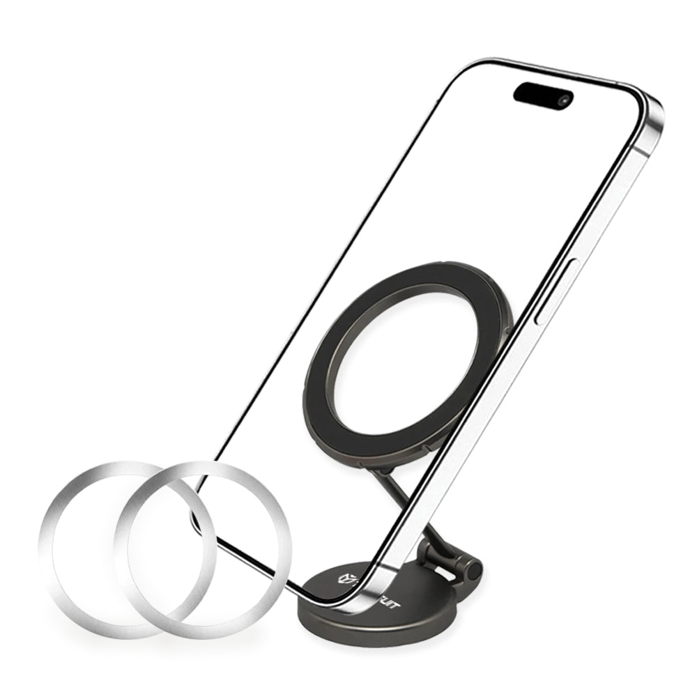 Uchwyt Samochodowy Magnetyczny Techsuit S13, Uniwersalny, Szary