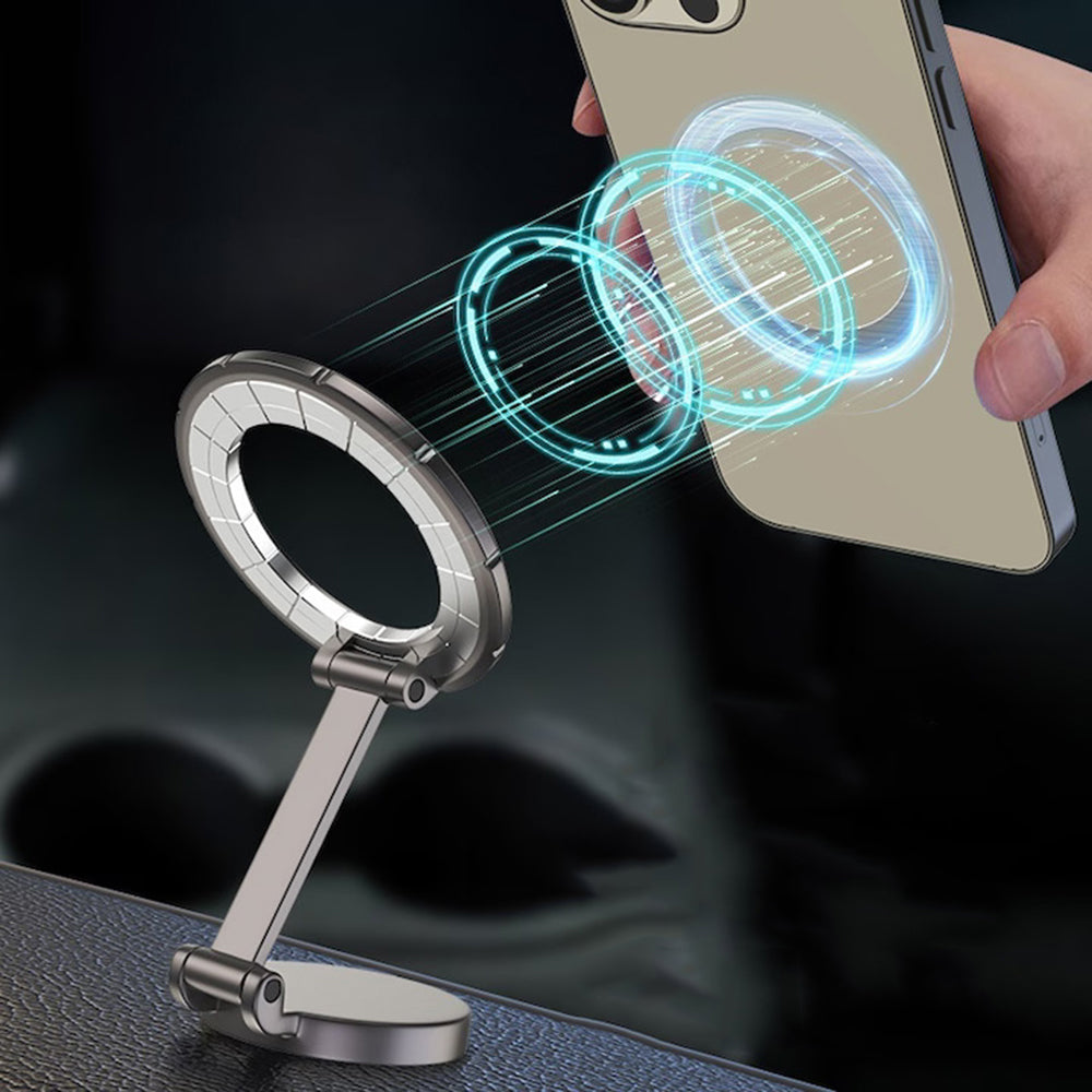 Uchwyt Samochodowy Magnetyczny Techsuit S13, Uniwersalny, Szary