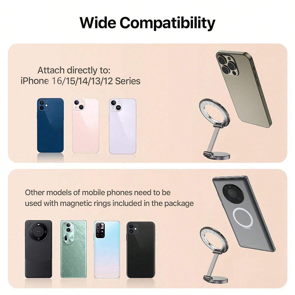 Uchwyt Samochodowy Magnetyczny Techsuit S13, Uniwersalny, Szary