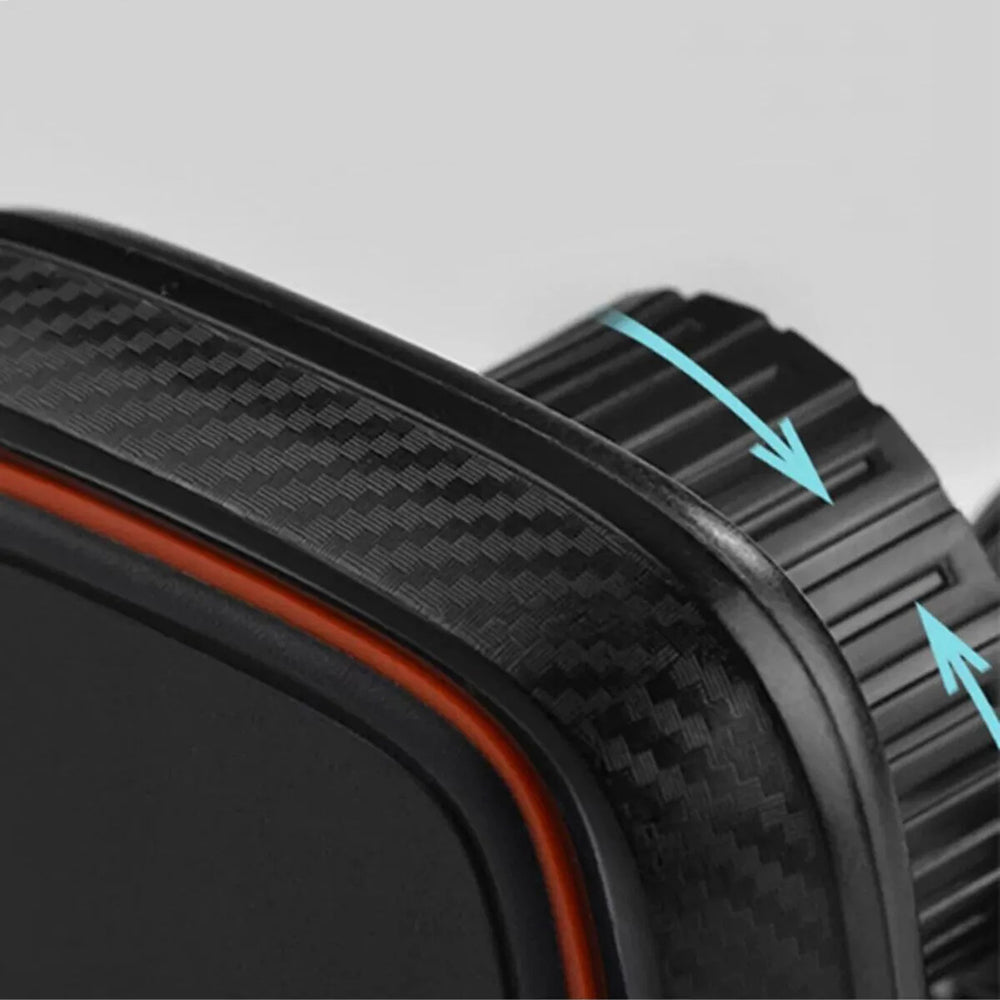 Uchwyt Samochodowy Magnetyczny Techsuit S4, Uniwersalny, Czarno-Czerwony