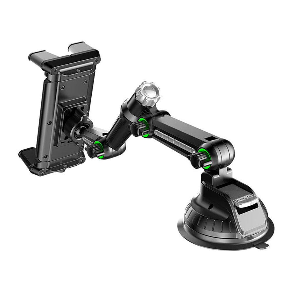 Uchwyt samochodowy Techsuit ST1 na telefon / tabletę, 4.7 cala - 12.9 cala, czarny
