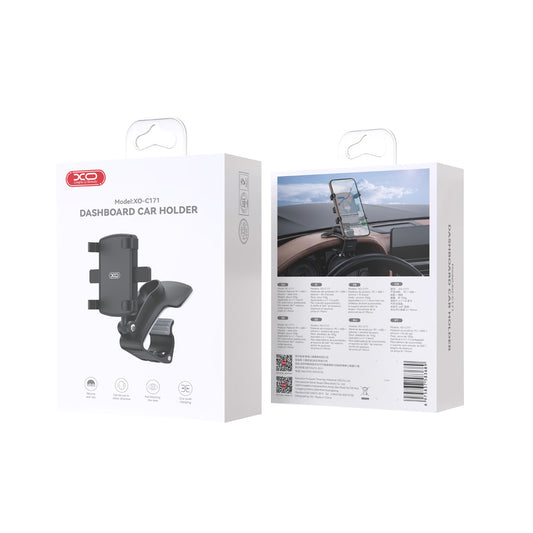 Uchwyt samochodowy XO Design C171, 4.7 cala - 7.6 cala, Czarny