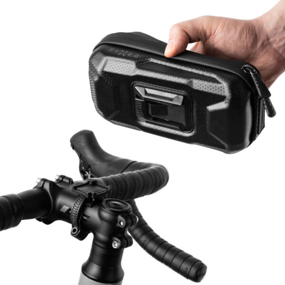 Uchwyt na rower Fixed Bikee Bag 2, Uniwersalny, Czarny