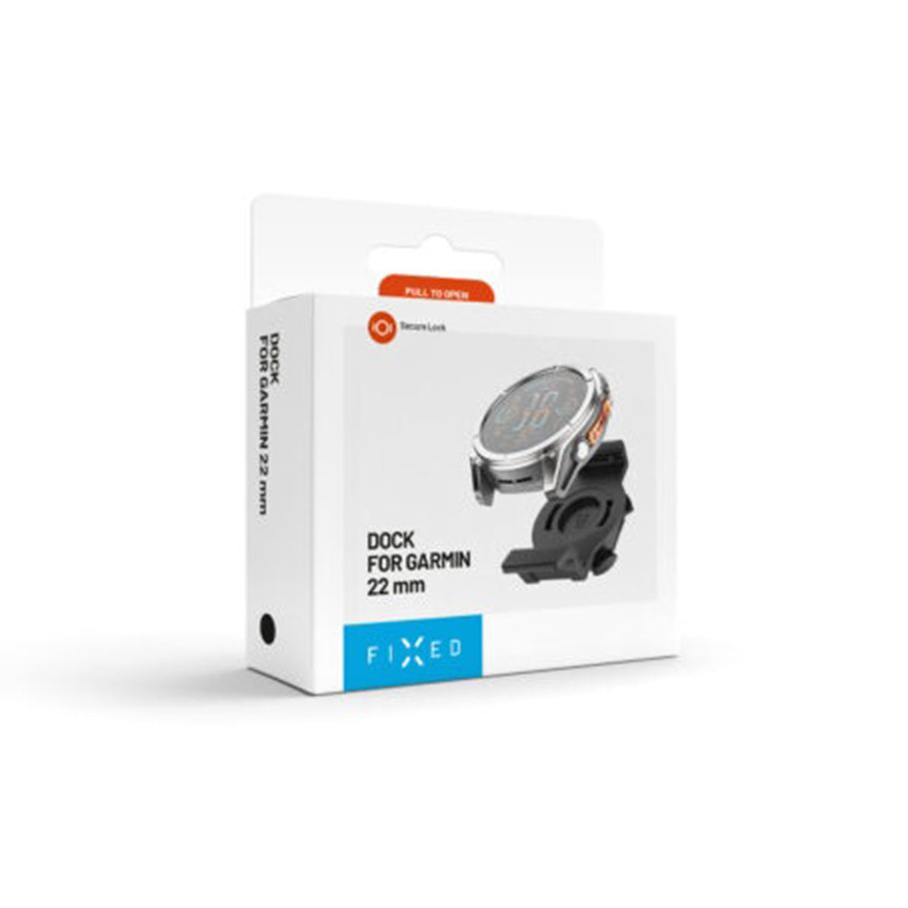 Fixed Bicycle Mount for Garmin Watch 22mm / Edge Computer, Black