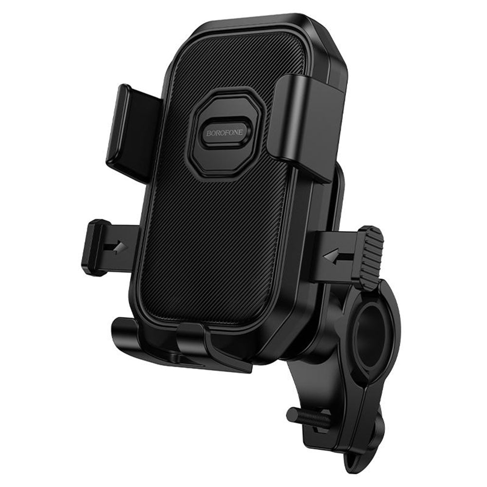 Uchwyt rowerowy i motocyklowy Borofone BH141 Camino, 6 cali - 7 cali, czarny